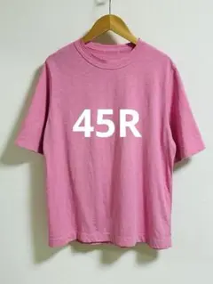 45R 天竺コットンの四角Tシャツ　日本製
