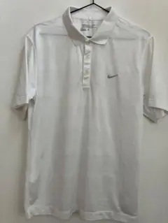 美品☆ Nike Dri-FIT ゴルフポロシャツ M ホワイト