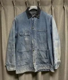 SEARS 70s デニムカバーオール Mサイズ 38-40