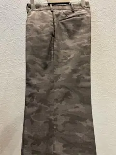 EDIFICE 迷彩柄スリムフィットパンツ（グレー・ブラック）