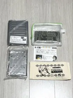 ゆるキャンB6君。新品未使用と使用グッズセット売り ゆるキャン△ 笑'sB-6君『リンちゃんのYAKINIKUセット』 | slowcurve