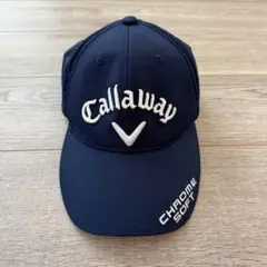 【美品】Callaway キャロウェイ ネイビー キャップ