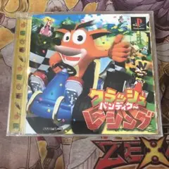 クラッシュバンディクーレーシング　ps1 ソフト　b2