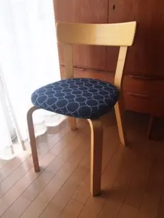 ミナペルホネン ハンドメイド artek No.69 チェア 生地 スツール