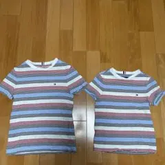 TOMMY HILFIGER ストライプTシャツ 100cm 2枚セット
