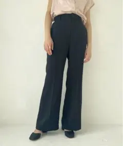 Heather ヘザー スラックス ブラック