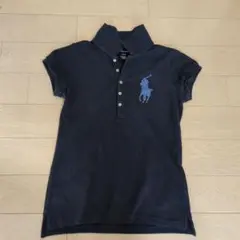 Ralph Lauren ネイビー ポロシャツ L (12/14)150位ポニー