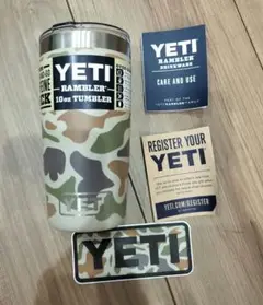 YETI イエティ　ランブラー　20oz タンブラー　カモフラ　迷彩 希少】YETI イエティ ランブラー 20oz タンブラー カモフラ 迷彩