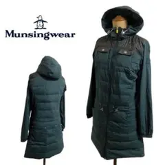 美品 Munsingwear ダウン ワンピース マンシングウェア ダウンコート