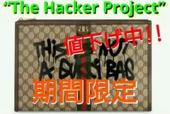 グッチ バレンシアガ ハッカープロジェクト グラフィティ クラッチバッグ ポーチ