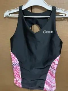 チャコット クロスバックロングトップ Mサイズ