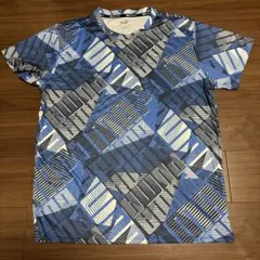 PUMA TRAINING Tシャツ XL 青/白/黒