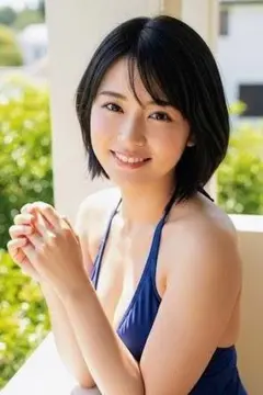 【AI作成理想の彼女】微笑む女性の写真