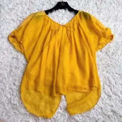 美品✨ダイアンフォンファステンバーグ シルク ボウタイ シフォン トップス