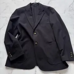 ✨美品✨ ユニクロ UNIQLOテーラードジャケット紺ブレ金ボタンM