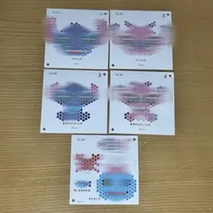 アクアビーズ図案/スティッチ 5枚