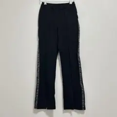 RYCA フレアパンツ　スリット　ライン入り