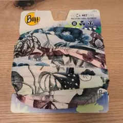 未使用 Buff バフ UV マルチヘッドウェア 花柄 ジュニアサイズ