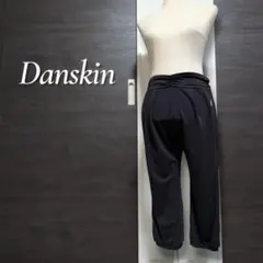 DANSKIN フラワープリント 総ゴム7分丈カジュアル ヨガパンツ