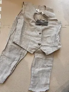 夏用H&M ベージュ フォーマルスーツ 92
