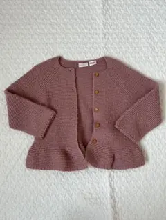 子ども服　ZARA カーディガン　92