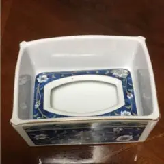 中古品 瀬戸焼き ティッシュ箱
