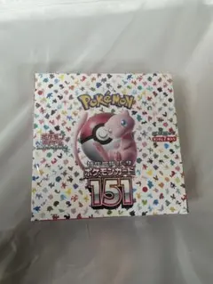 ポケモンカード151BOX シュリンク付き