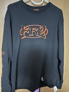 FR2 ブラック ロングスリーブ Tシャツ