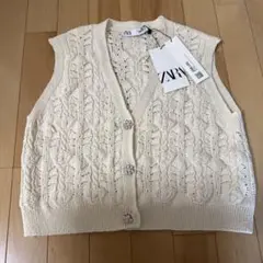 ZARA トップス ベストニット