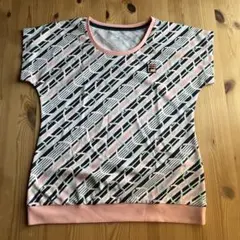FILA ピンク 柄 Tシャツ S