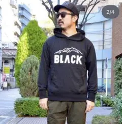 BLACKBLICKのスウェットパーカーSサイズ