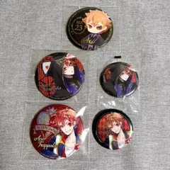 【5点セット】ツイステ エース 缶バッジ 寮服 式典バースデー
