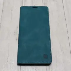 Xperia 10 IV ケース 手帳型　ターコイズ　スマホケース
