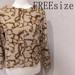 ㉒ レディース アウター ノーカラージャケット