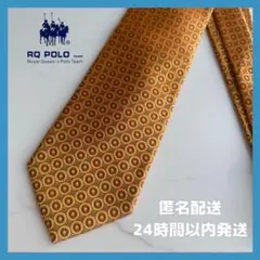 【美品】Royal Queen's POLO TEAM ネクタイ 総柄 ドット
