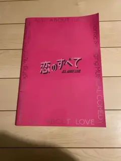 恋のすべてパンフレット