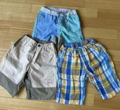 ハーフパンツ 130cm 3点