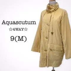4WAY☆Aquascutum アクアキュータム スプリングコート レディース
