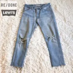 希少☆RE/DONE×LEVIS リダン リーバイス ダメージデニム 25