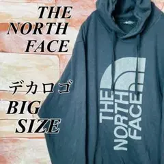 【入手困難】ノースフェイスNORTH FACE スウェットパーカーデカロゴ2XL