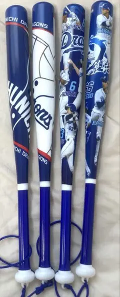 中日ドラゴンズ 数年前の応援バッド 2点