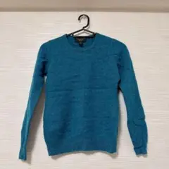 CASHMERE CHARTER CLUB XSサイズ ブルー ニット