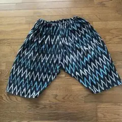 インド　イカット　パンツ　ハンドメイド