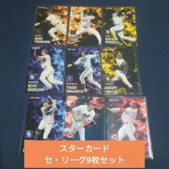 プロ野球チップス2025 第1弾　スターカード　セ・リーグ9枚セット