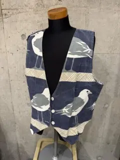 MICHIGAN RAG CO. 鳥プリントセットアップ