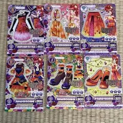アイカツカード 紅林珠里　6枚セット