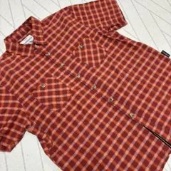 COLDENEAGLE チェックシャツ　半袖　3L