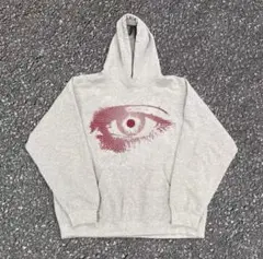 eyes print パーカー　hoodie ストリート　archive y2k