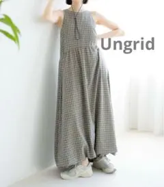 【新品未使用タグ付き】Ungrid アングリッド　バルーンボリュームワンピース