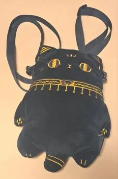 ゲイヤーアンダーソンの猫 パスケース付き ポシェット エジプト バステト 神